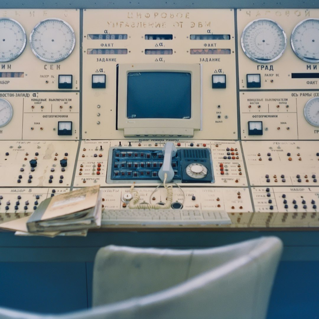 Livestream control room with multiple video monitors